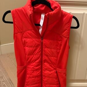 Lululemon Athletica Vibrant Red Vest